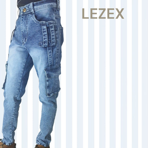 Cargo Denim Jeans for Men